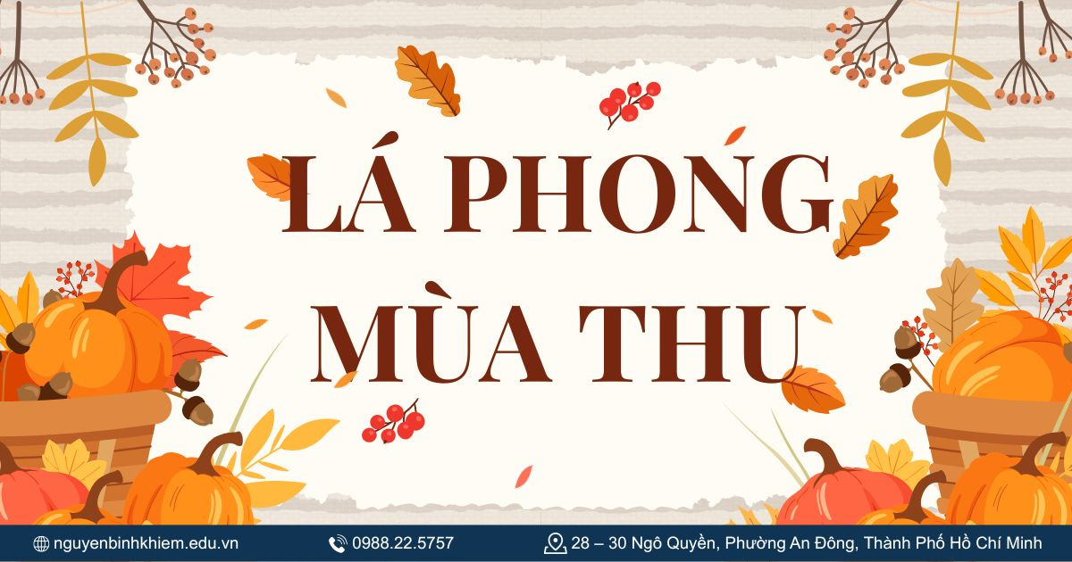 Lá phong mùa thu