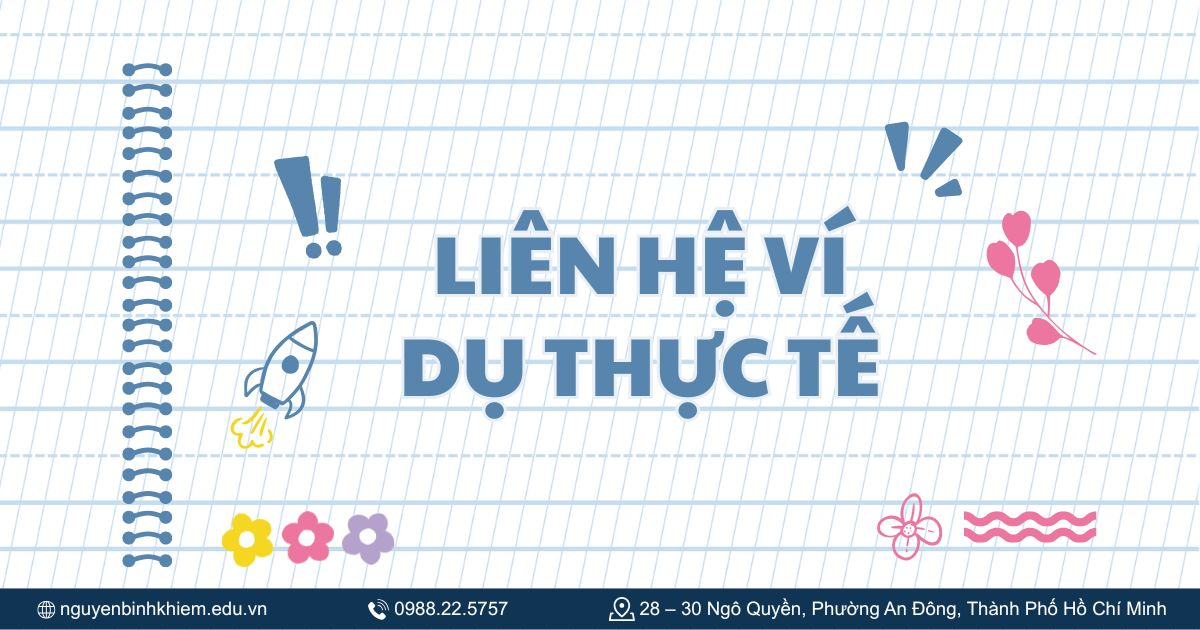 Liên hệ ví dụ thực tế