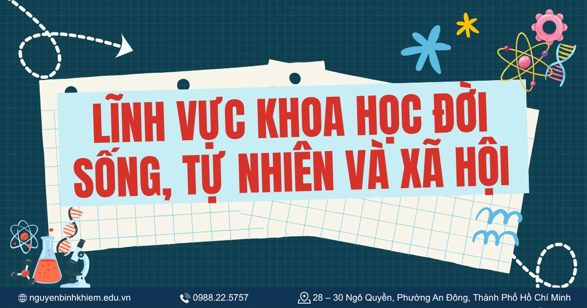 Lĩnh vực Khoa học đời sống, tự nhiên và xã hội