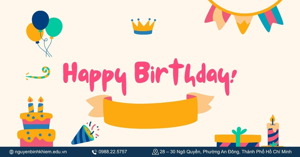 Lời chúc sinh nhật chân thành và cảm động