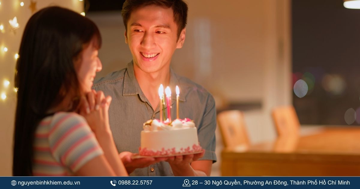 Lời chúc sinh nhật cho người yêu lãng mạn