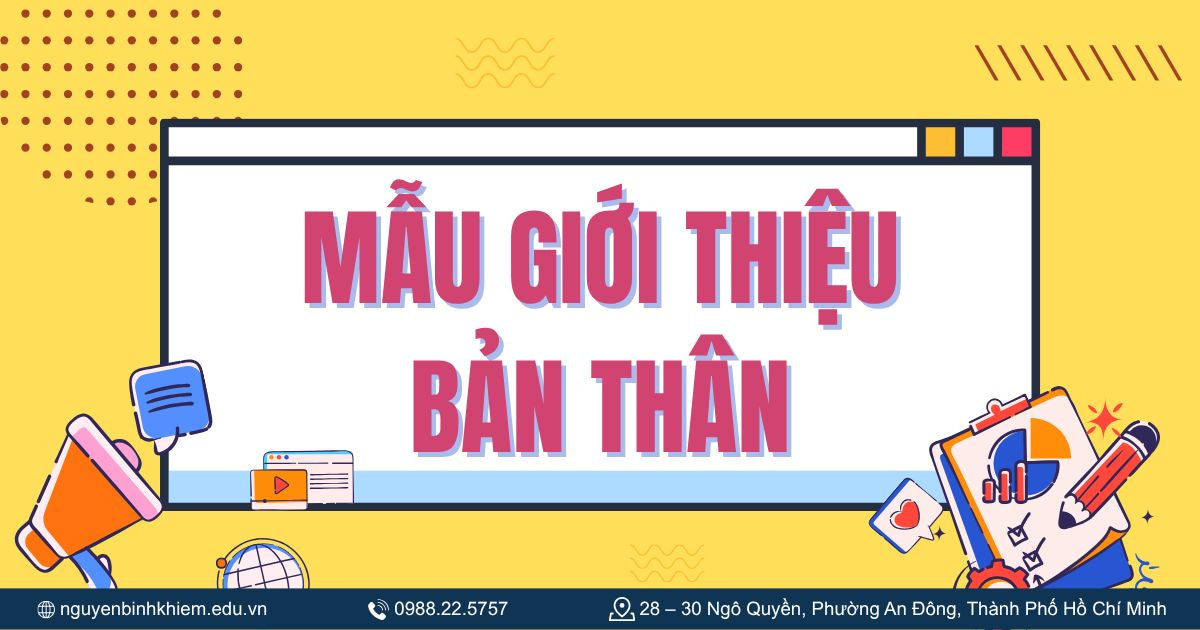 Mẫu giới thiệu bản thân