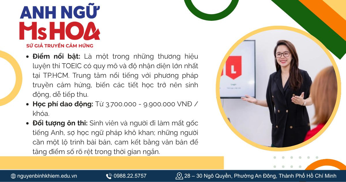 Ms Hoa TOEIC