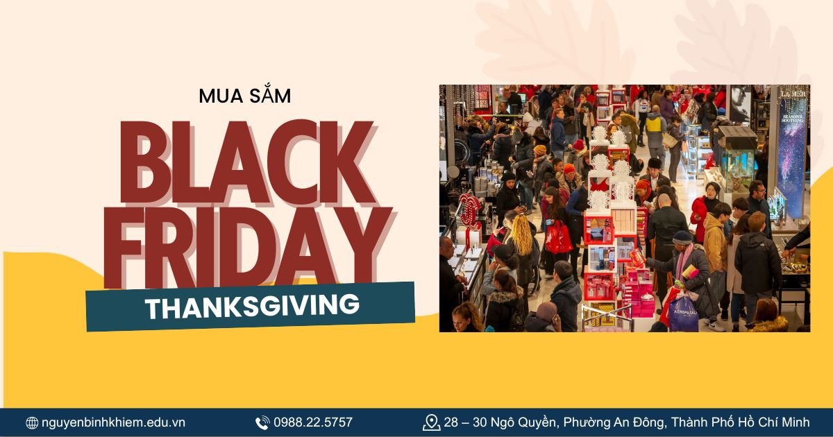 Mua sắm vào Black Friday