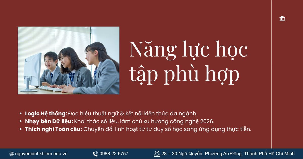Năng lực học tập phù hợp