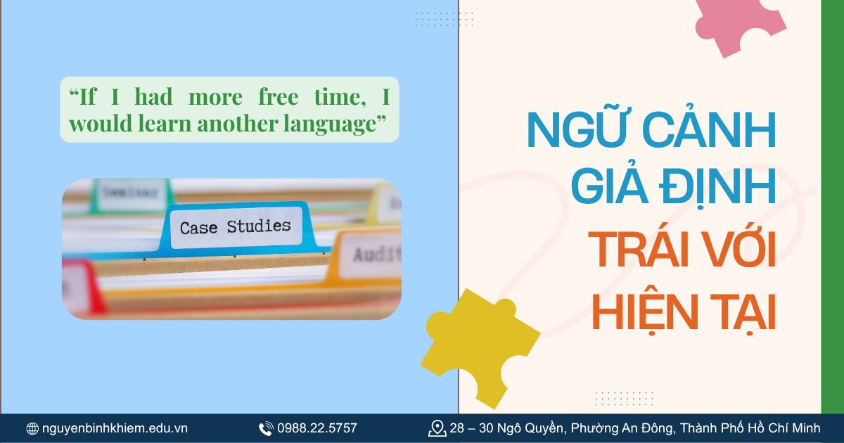 Ngữ cảnh giả định trái với hiện tại