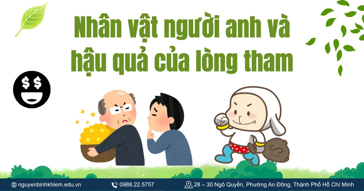 Nhân vật người anh và hậu quả của lòng tham