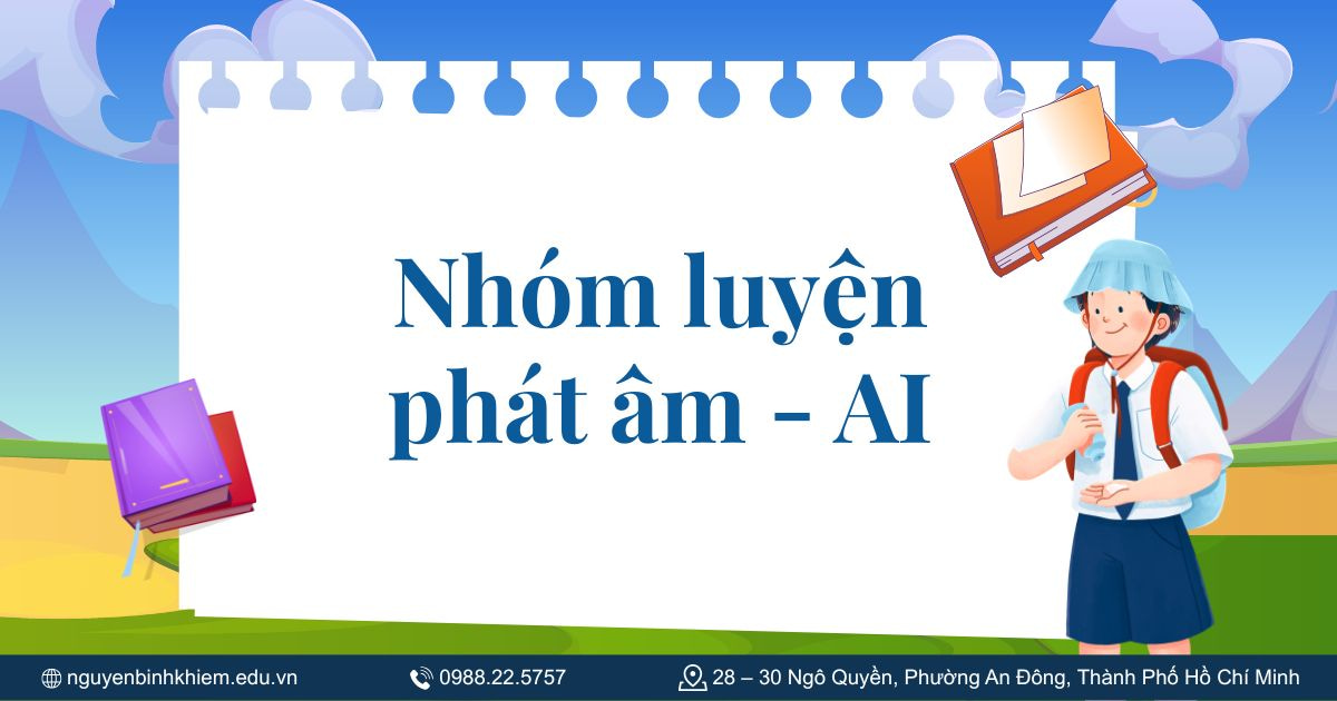 Nhóm luyện phát âm - AI