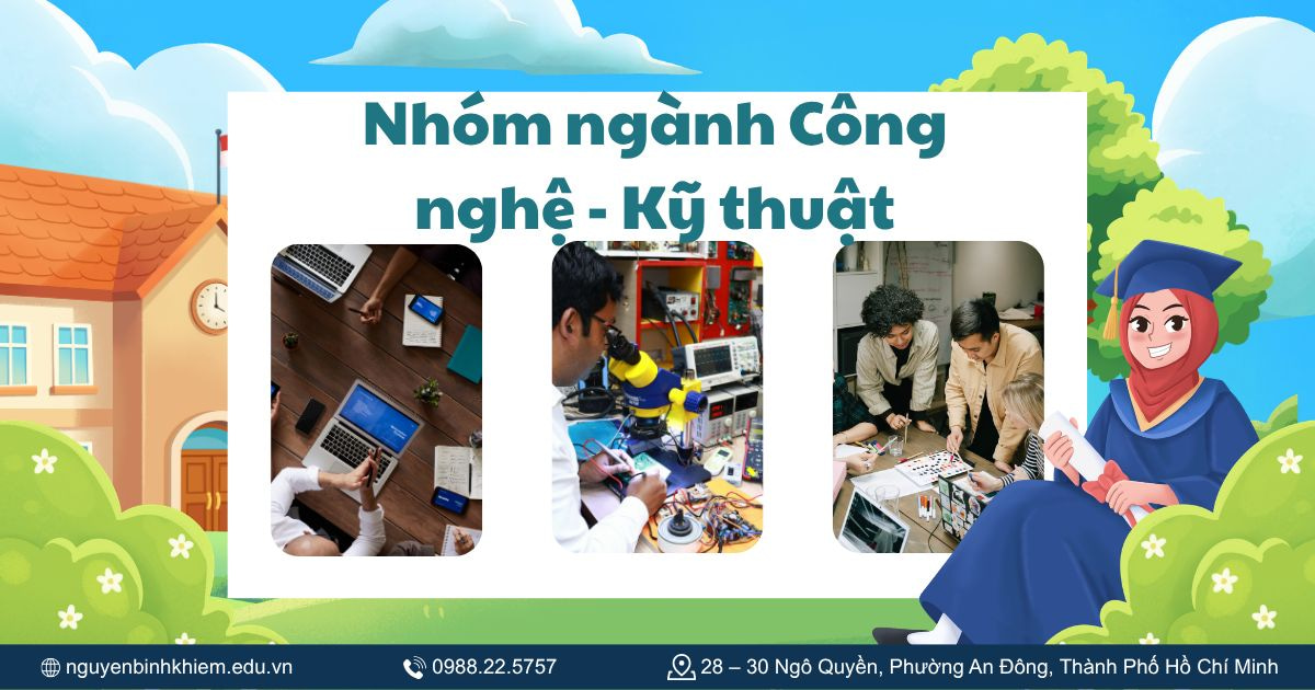 Nhóm ngành Công nghệ - Kỹ thuật