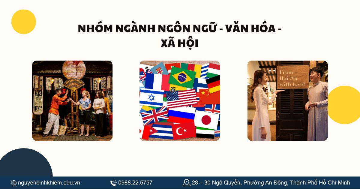 Nhóm ngành Ngôn ngữ - Văn hóa - Xã hội