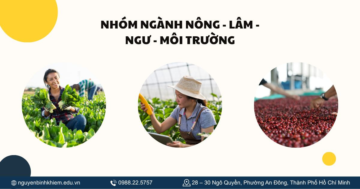 Nhóm ngành Nông - Lâm - Ngư - Môi trường