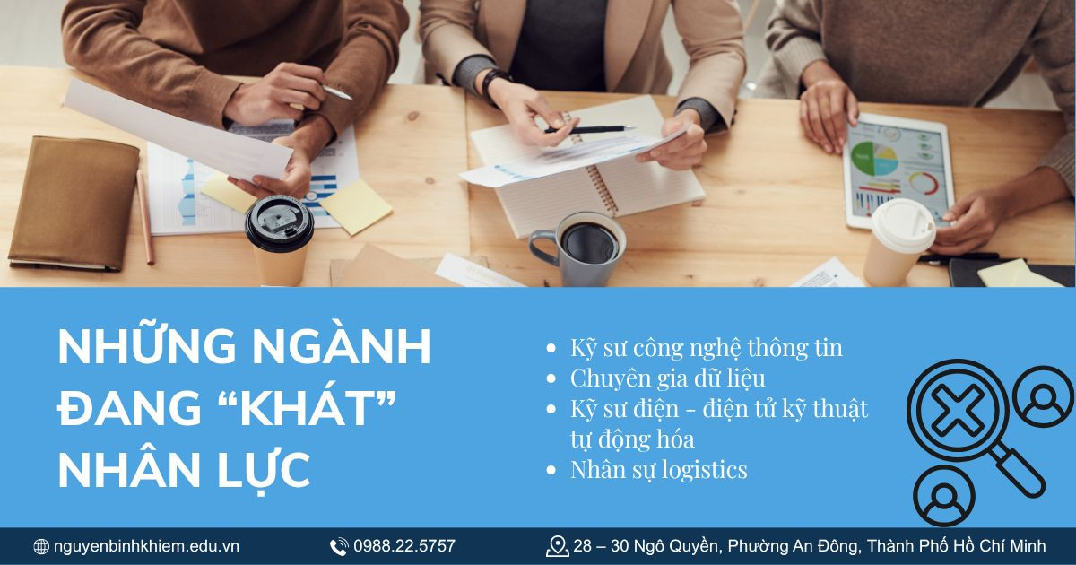 Những ngành đang “khát” nhân lực