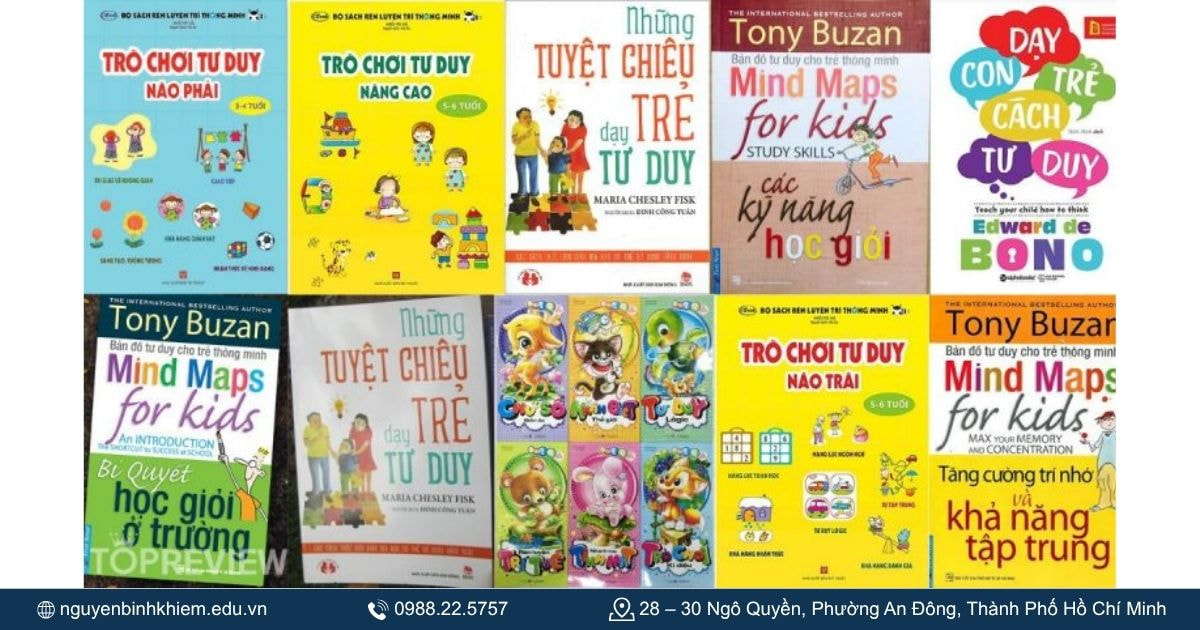 Những truyện giúp bé phát triển tư duy và kỹ năng sống.
