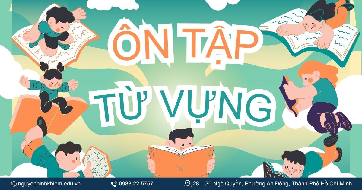 Ôn tập từ vựng tiếng anh 1
