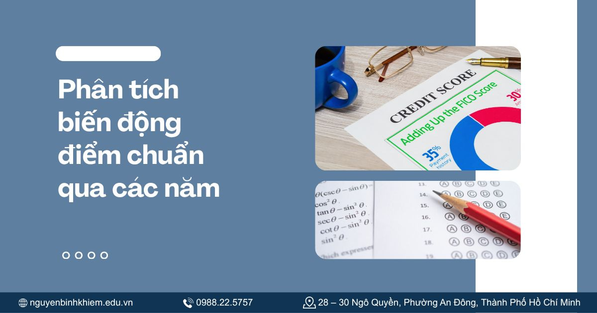 Phân tích biến động điểm chuẩn qua các năm