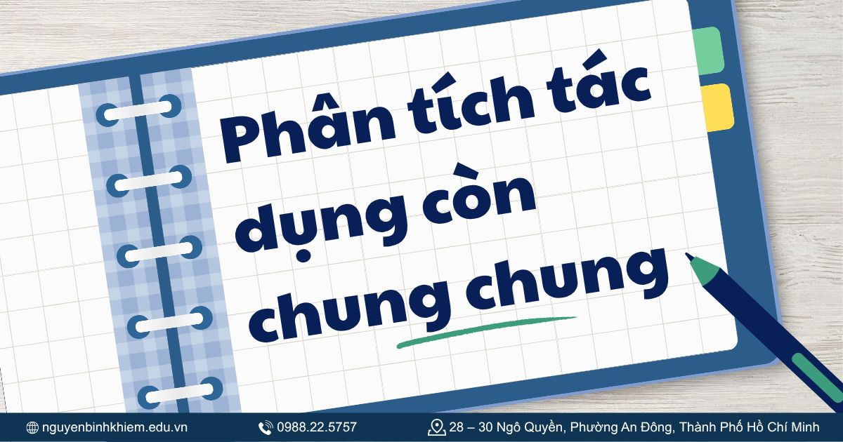 Phân tích tác dụng còn chung chung