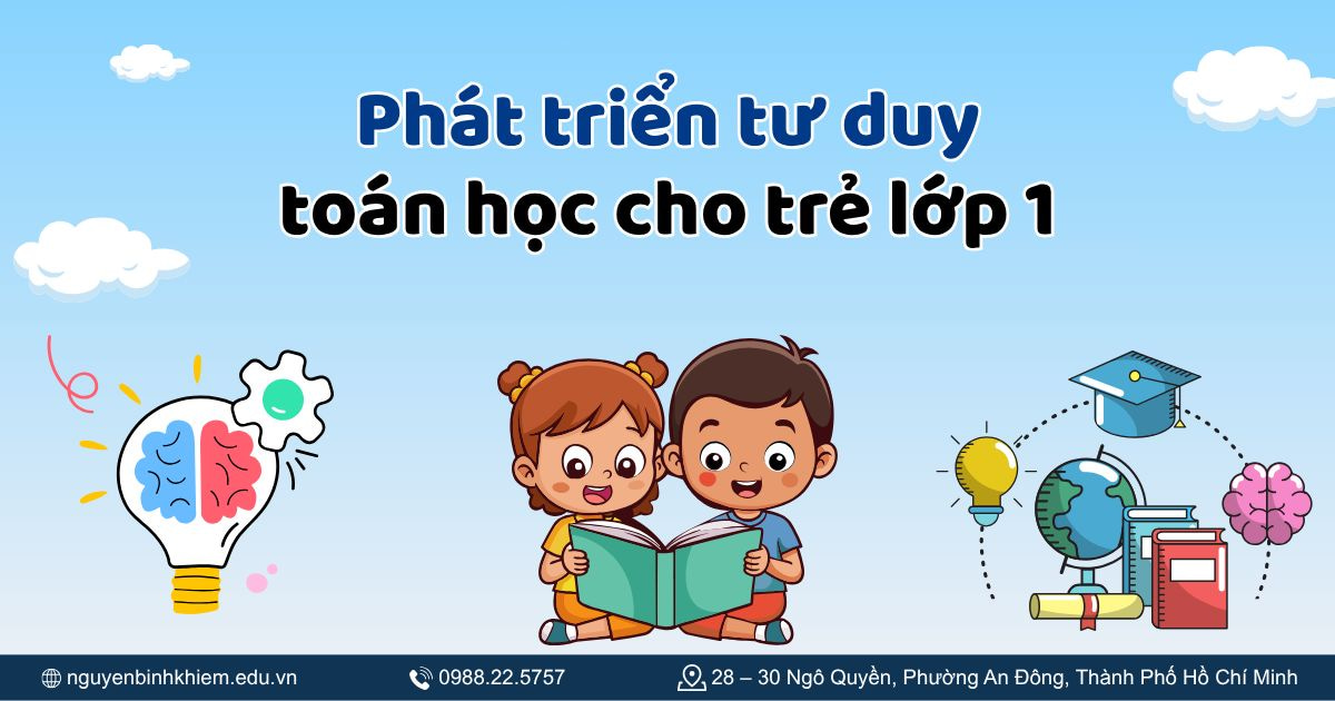 Phát triển tư duy toán học cho trẻ lớp 1