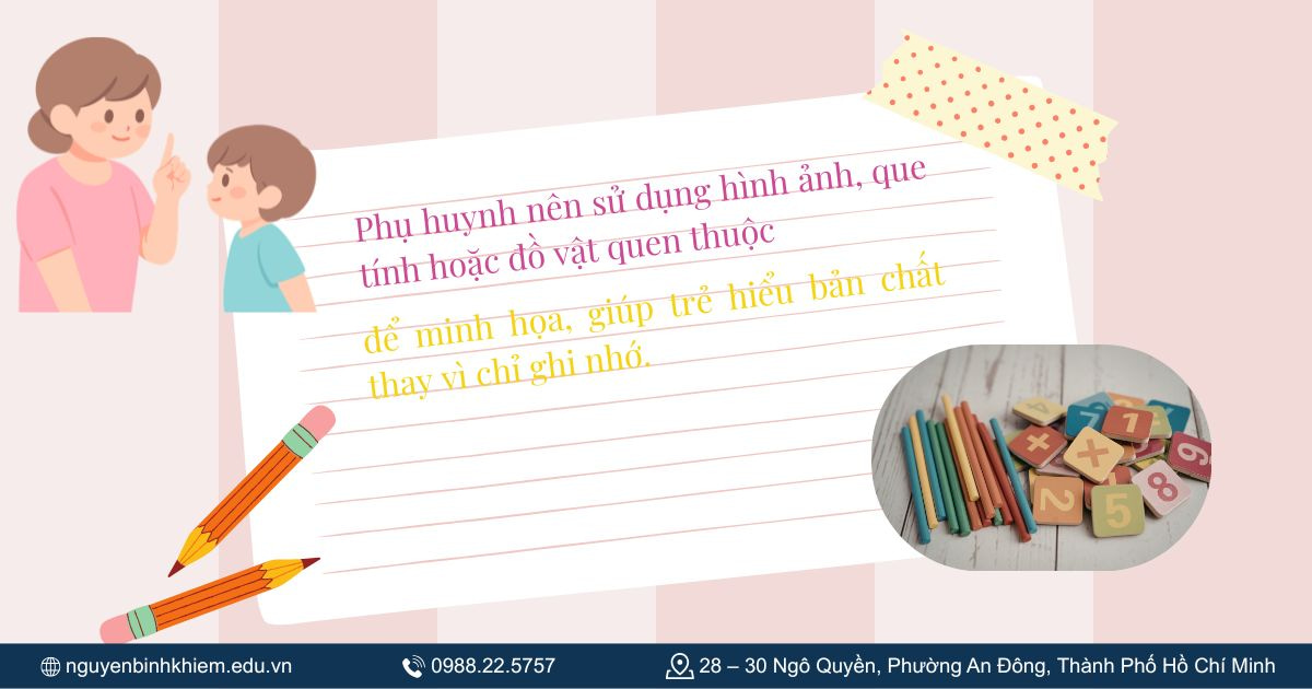 Phương pháp học toán lớp 1 cho người mới bắt đầu