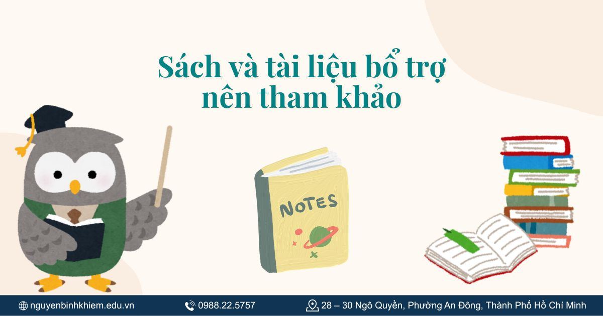 Sách và tài liệu bổ trợ nên tham khảo