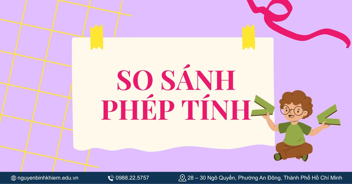 So sánh phép tính