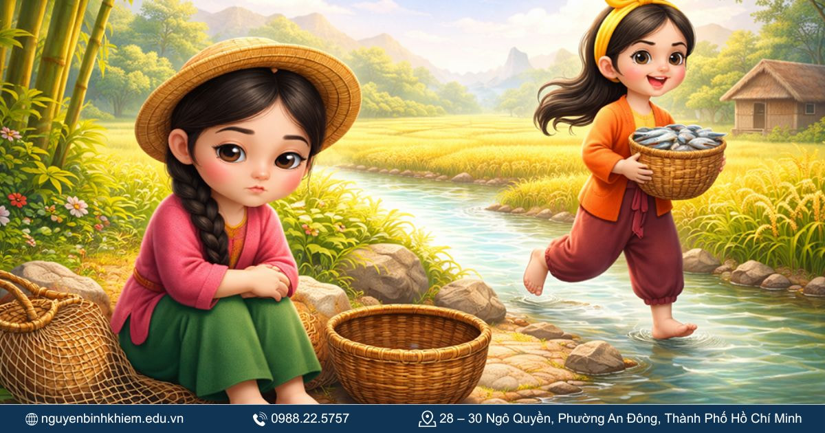 Sống hiền lành, chăm chỉ.