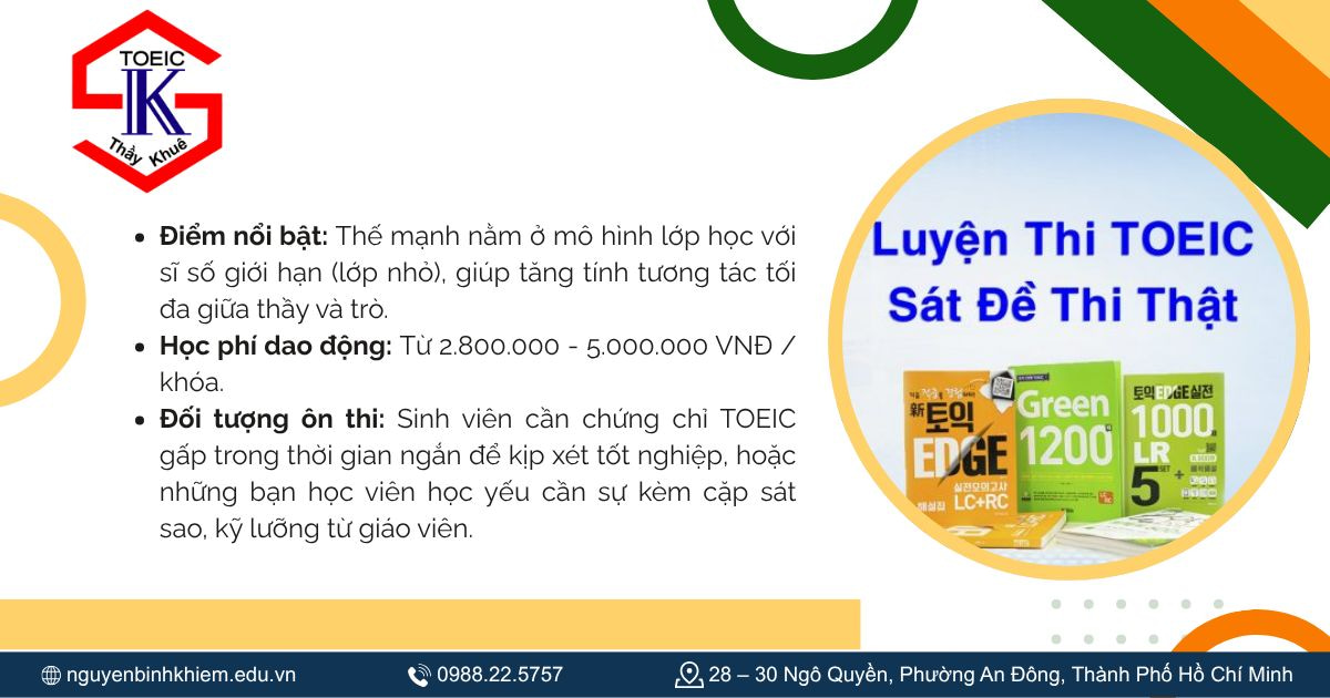 TOEIC Sao Khuê