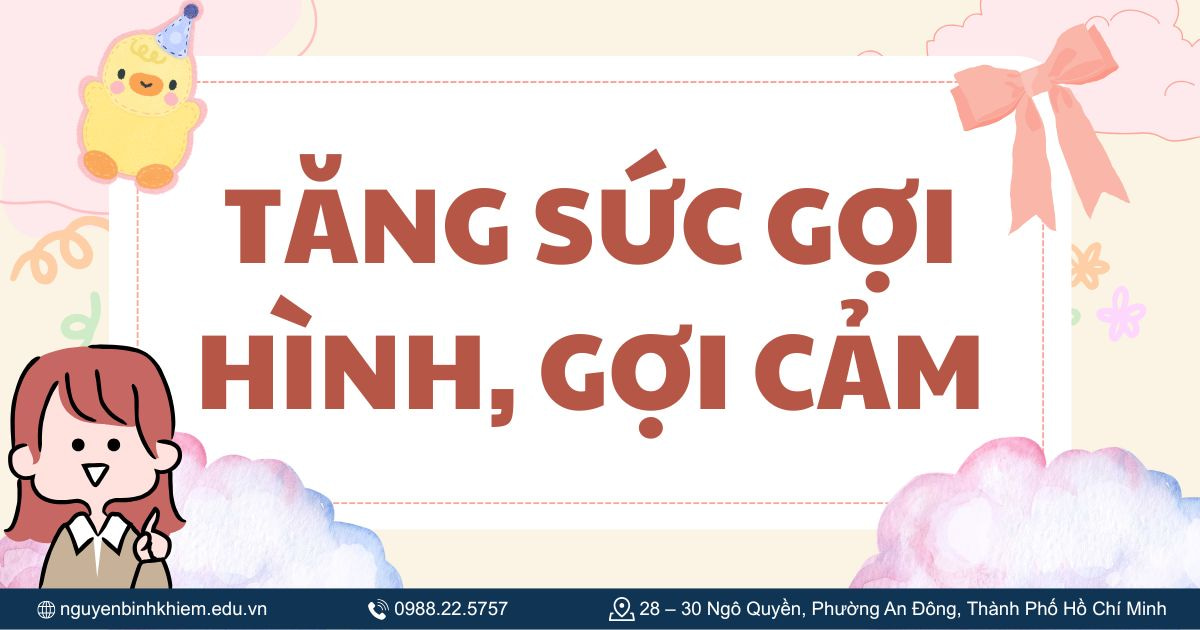 Tăng sức gợi hình, gợi cảm