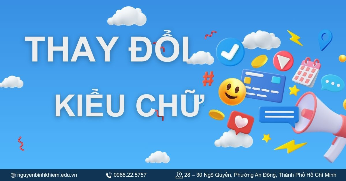 Thay đổi kiểu chữ Facebook: chữ in đậm, chữ nghiêng, đổi font chữ Facebook, thêm icon