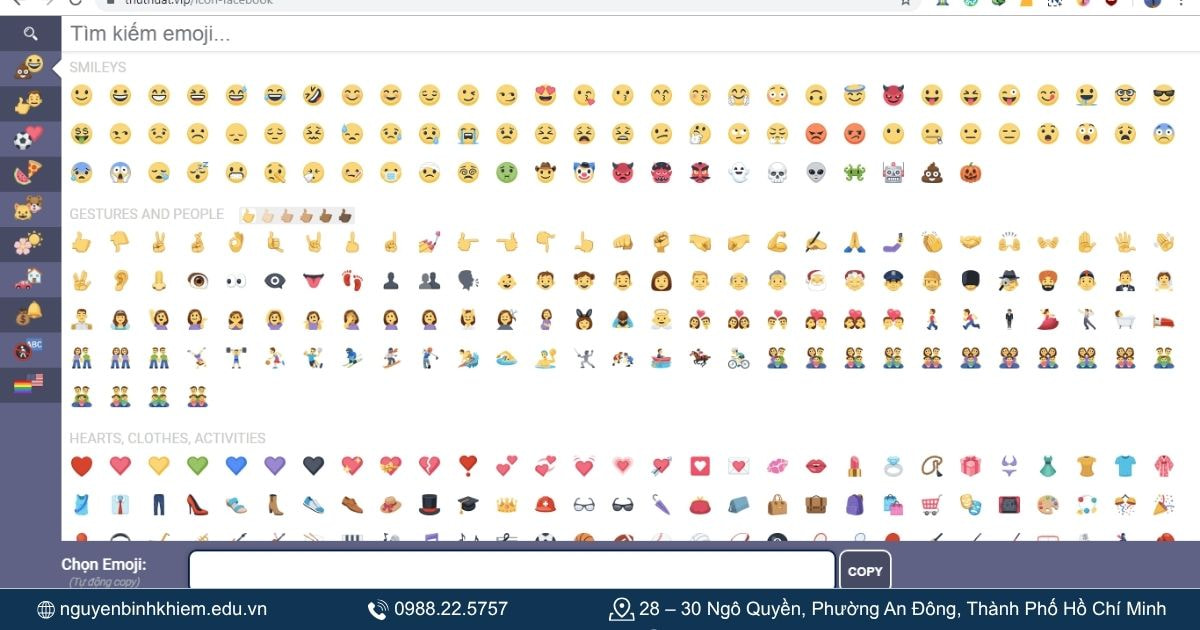 Thêm Icon, Emoji Và Ký Tự Đặc Biệt Khi Viết Chữ Facebook