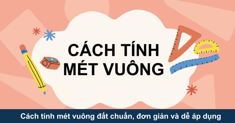 cách tính mét vuông