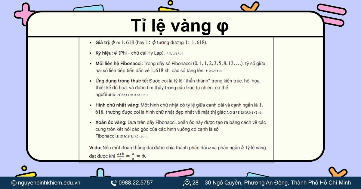 Tỉ lệ vàng φ