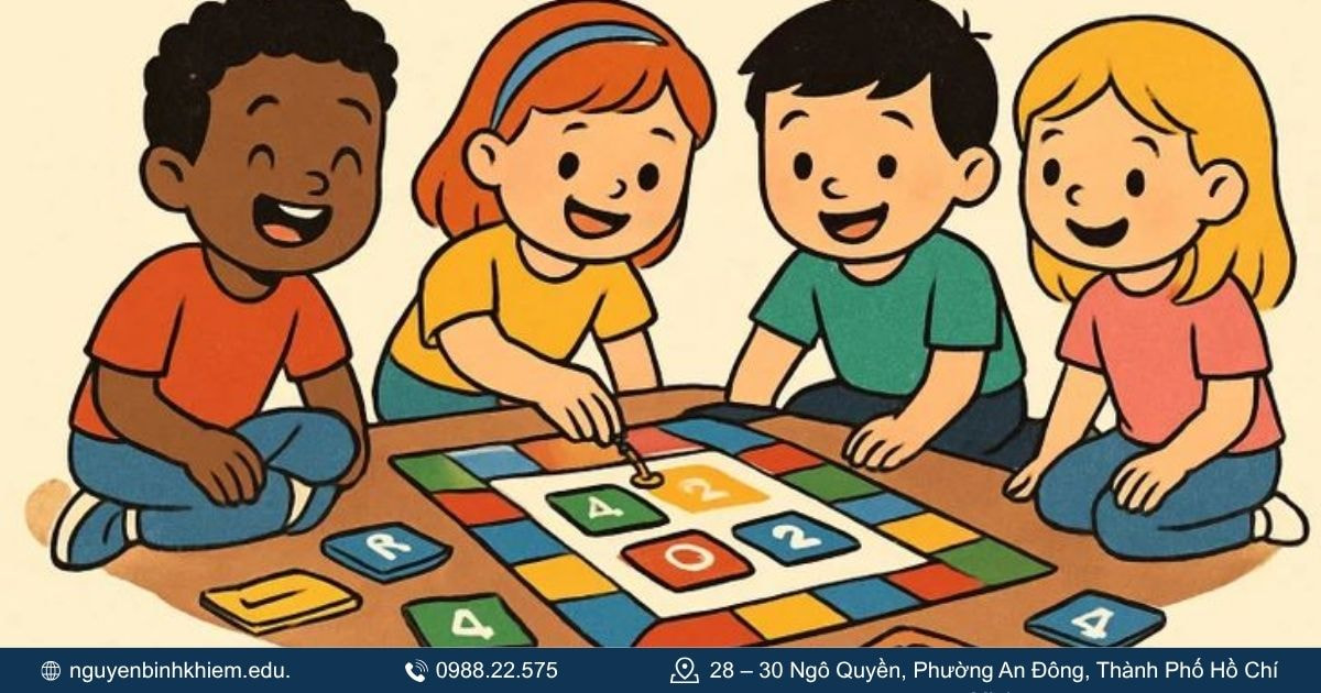 Trò chơi cho bé domino.