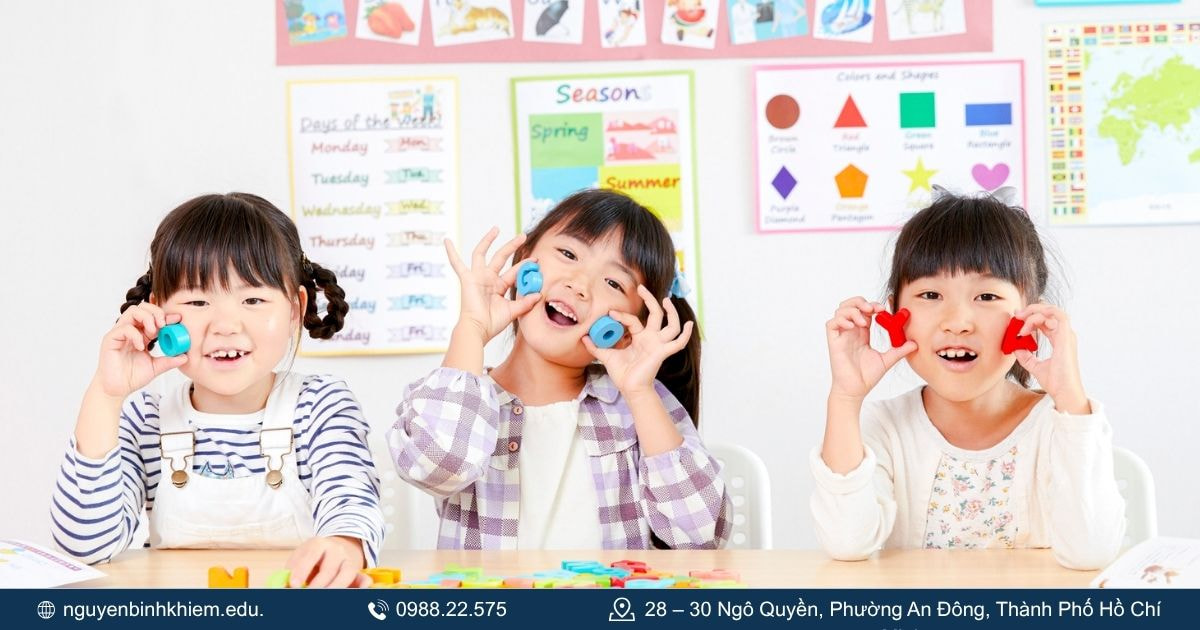 Trò chơi cho bé từ 4- 6 tuổi.