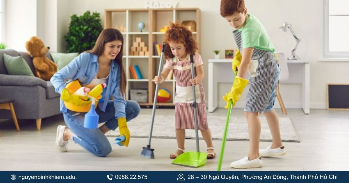 Trò chơi rèn luyện kỹ năng tự lập cho bé_ Dọn dẹp phòng.-