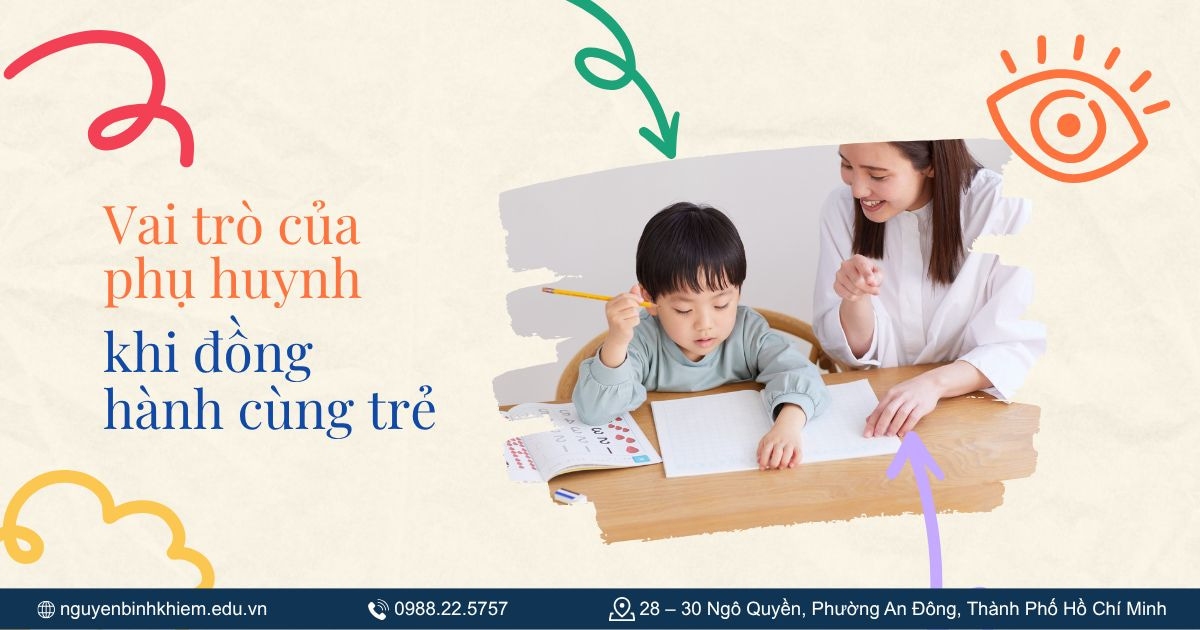 Vai trò của phụ huynh khi đồng hành cùng trẻ học toán
