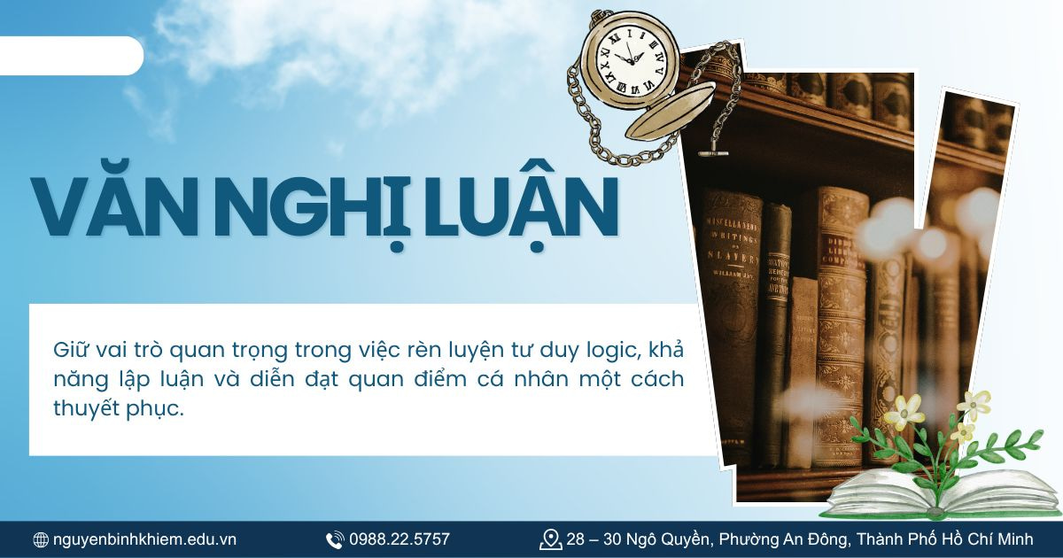Vai trò văn nghị luận