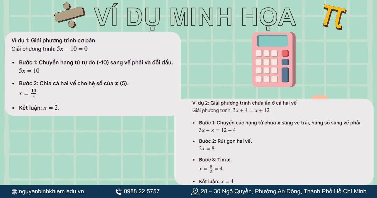 Ví dụ minh họa