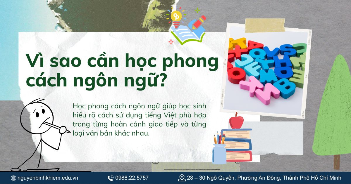 Vì sao cần học phong cách ngôn ngữ?