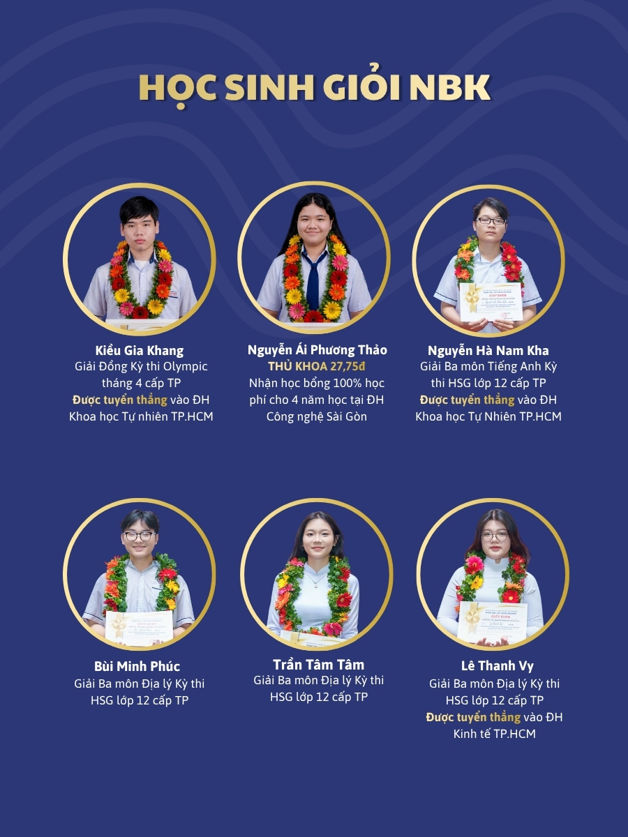 Vinh danh học sinh giỏi mobile