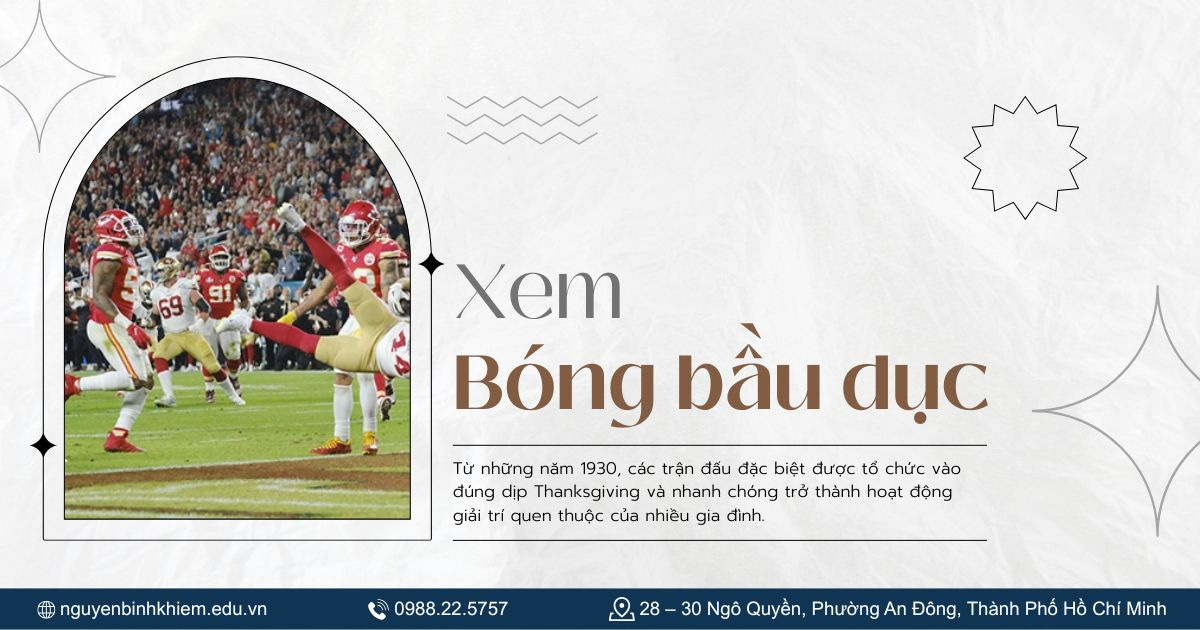 Xem đấu bóng bầu dục