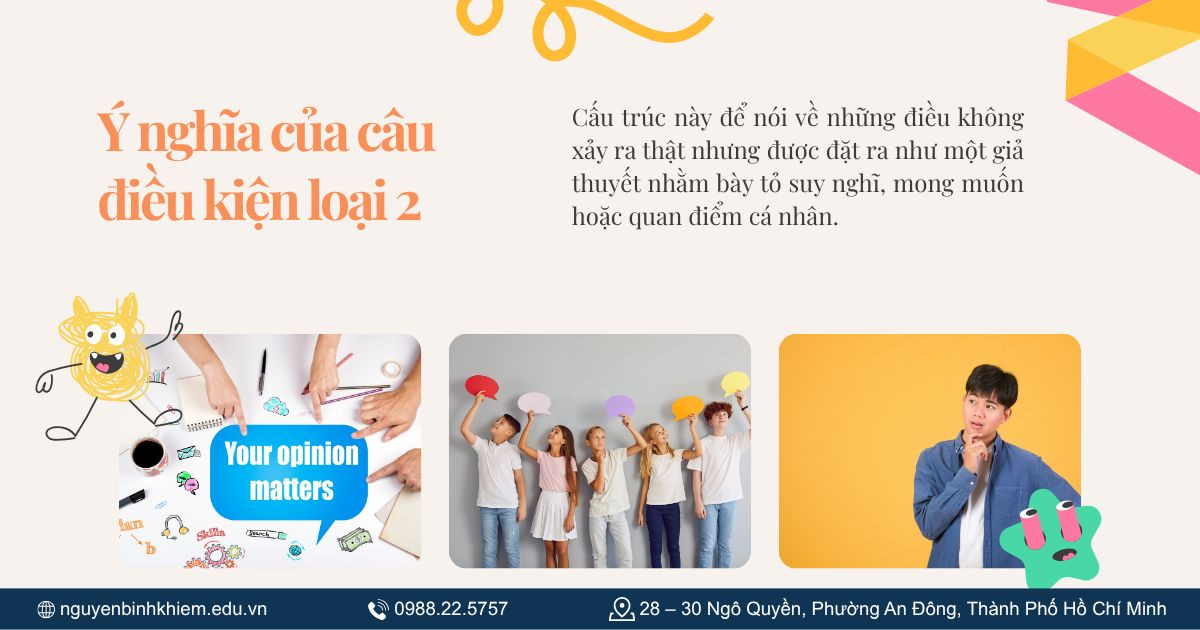 Ý nghĩa của câu điều kiện loại 2