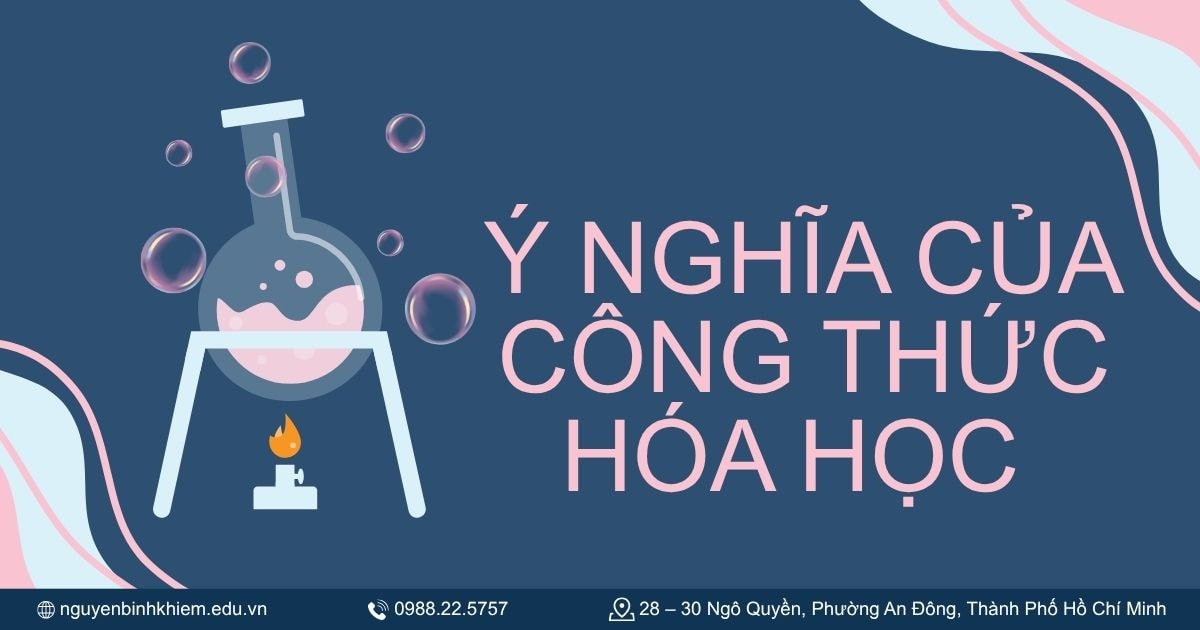Ý nghĩa của công thức hóa học