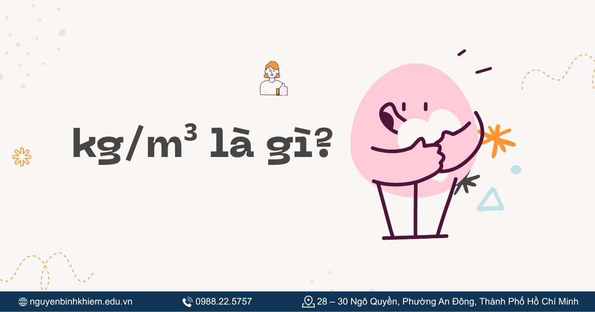 kg/m³ là gì?