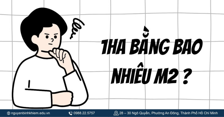 1ha bằng bao nhiêu m2?
