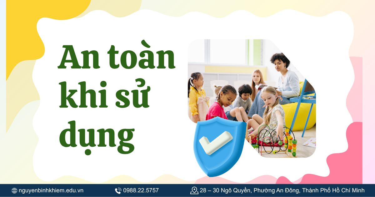 An toàn khi sử dụng