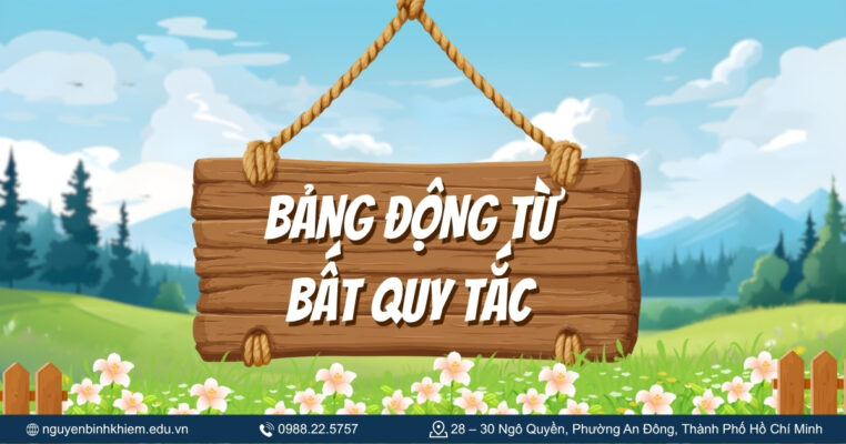 Bảng động từ bất quy tắc