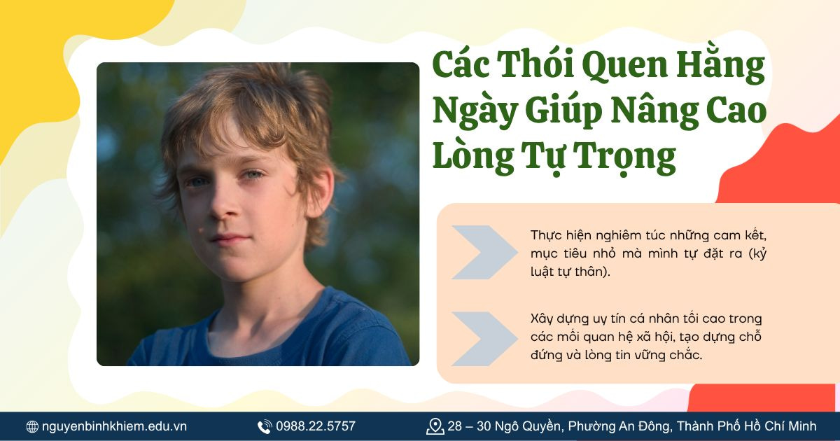 Các Thói Quen Hằng Ngày Giúp Nâng Cao Lòng Tự Trọng