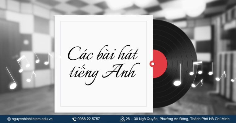 Các bài hát tiếng Anh