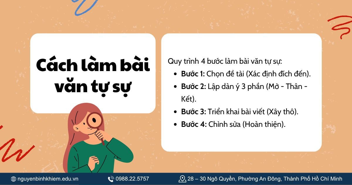 Cách làm bài văn tự sự