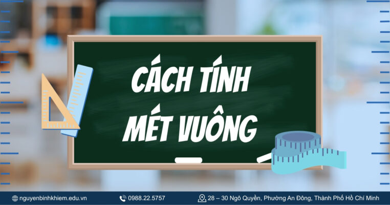 Cách tính mét vuông